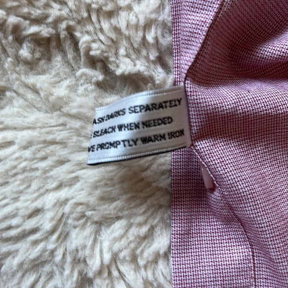 Pierre Cardin  Light Purple Cotton Blend  Tailored Shirt Size Large - Picture 6 of 6